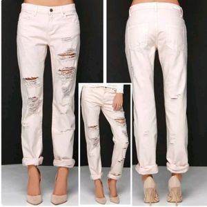 Blanknyc‎ Women's Distressed Boyfriend Jeans